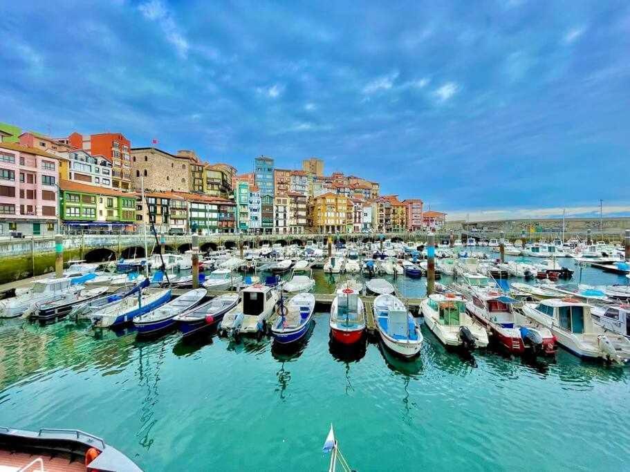 Andra Mari Etxea Apartamento En Parte Antigua Bermeo Esterno foto